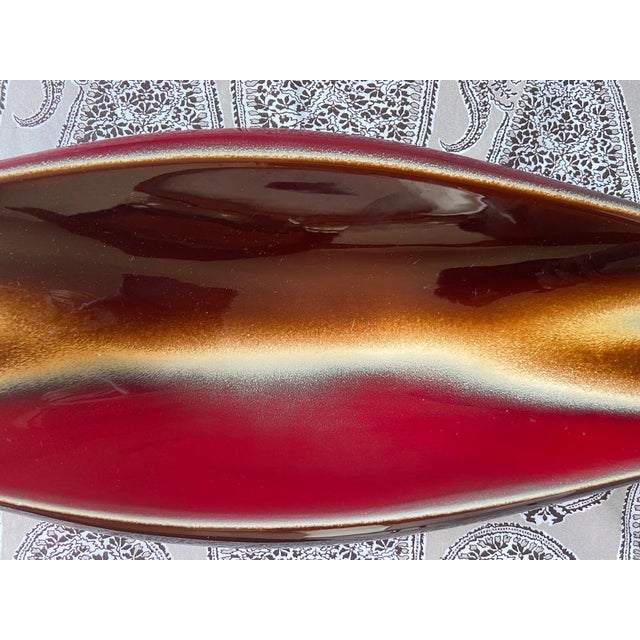 Large Vintage Verceram Fruit Bowl, 1950s For Sale - Image 3 of 7