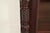 Wood R. J. Horner Style Antique American Empire Flame Mahogany Glass Front Bookcase Cabinet, Circa 1890s For Sale - Image 7 of 13