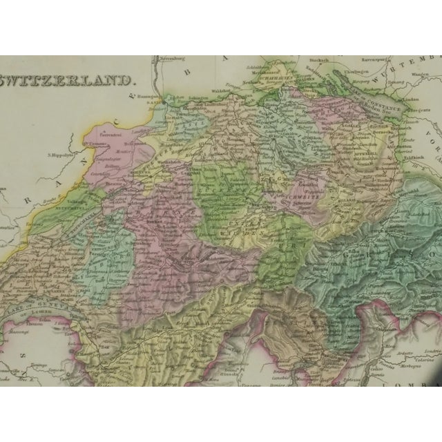 Original engraving by Thomas Cowperthwait, circa 1850. Beautiful original color. Dimensions 14" x 17.25". Please note: If...