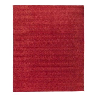 Modern Style Red Area Rug - 08'03 X 10'00 For Sale