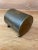 Metal Antique Brass Cylinder Vanity Box With Ball Feet, c.1900 For Sale - Image 7 of 10