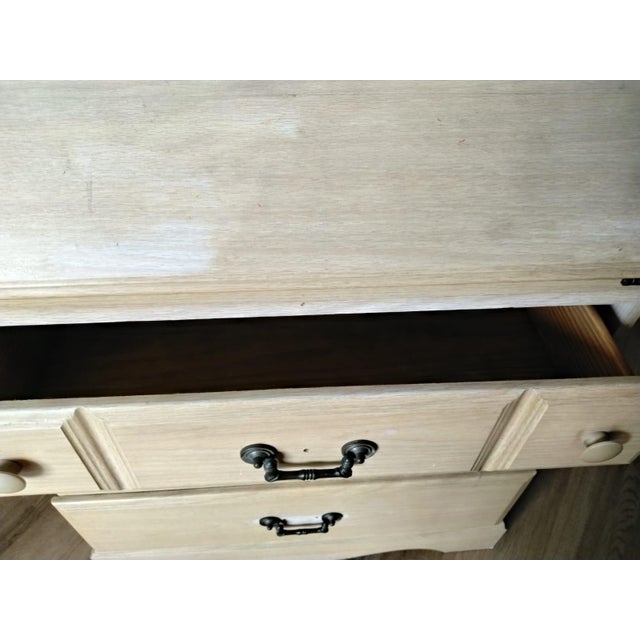 1970s 1970s Desk With Three Drawers For Sale - Image 5 of 5