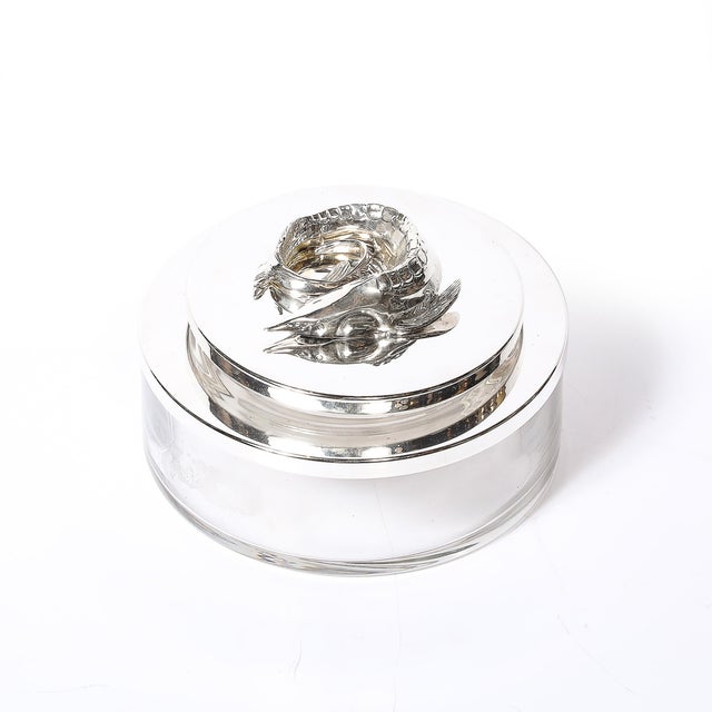 This exquisite caviar service is a masterclass in elegant design and purposeful craftsmanship. Its nested composition...