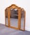 Thomasville Thomasville Furniture Serenade Collection Burled Walnut Italian Neoclassical Tuscan Style 51" Tri-View Mirror 21211-260 For Sale - Image 4 of 7