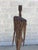 1970s Alberto Giacometti Style Brutalist Metal Statue For Sale - Image 10 of 12