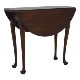 Henkel Harris Spnea Mahogany Drop-Leaf Occasional Table For Sale