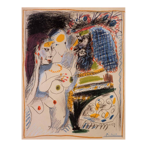 Picasso the Old King Giclee Numbered Edition