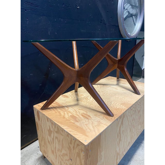 Mid-Century Modern 1960s A Pair of "Jacks" Tables Attributed to Adrian Pearsall for Craft Associates For Sale - Image 3 of 8