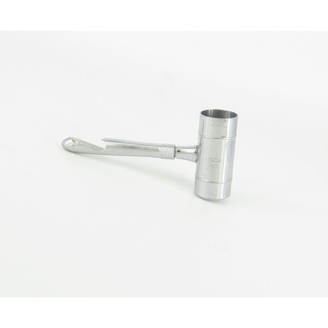 Art Deco chrome cocktail/bar tool by Chase Brass and Copper Co. An all-in-one tool: cocktail measure, corkscrew, bottle...
