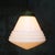 Philips Art Deco Dutch White Reeded Opaline Glass Pendant Lamp from Philips, Holland For Sale - Image 4 of 8