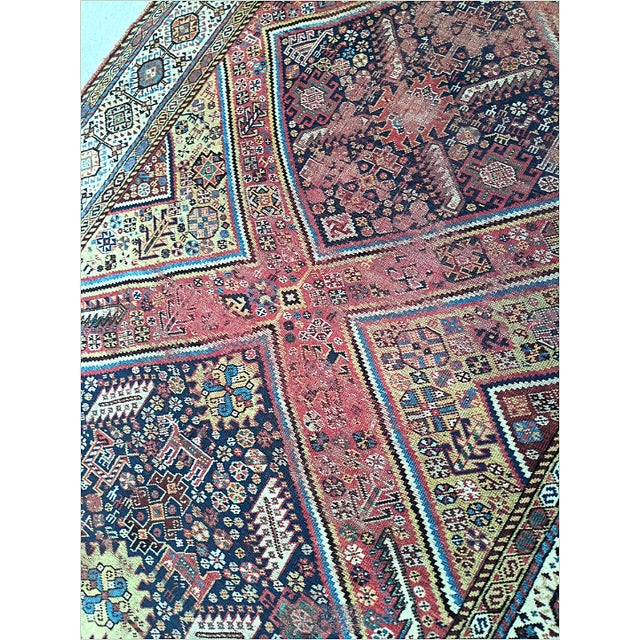 Distressed Antique Persian Tribal Runner/Gallery Rug. For Sale - Image 14 of 18