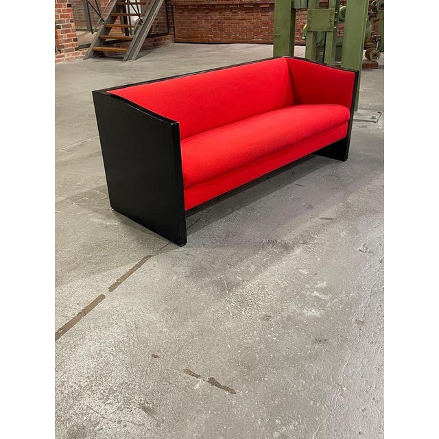 Red Sofa by Charles Rennie Mackintosh for Cassina For Sale - Image 9 of 11