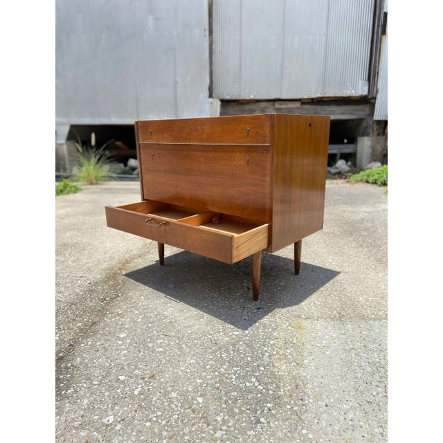 Wood Mid-Century Modern Dry Bar | by American of Martinsville For Sale - Image 7 of 13