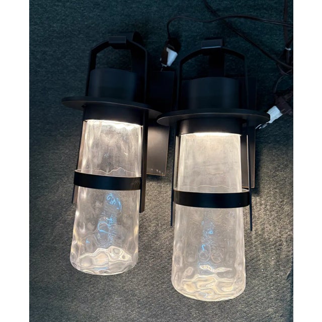 Modern Forms Balthus Large Wall Sconces, Pair For Sale - Image 11 of 12