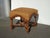 Brown Pair Vintage Marge Carson French Country Styl Brown Ottomans W Decorative Nails For Sale - Image 8 of 18