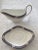 Traditional Wedgwood Waverley Bone China Gravy Boat and Under-Plate Mint Condition For Sale - Image 3 of 12