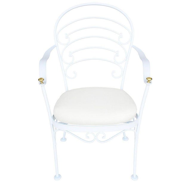 Russell Woodard 1950s Restored "Ribcage" Patio/Outdoor Lounge Chair, Set of Two For Sale - Image 4 of 13