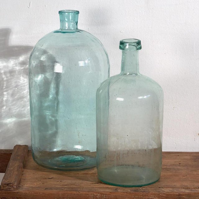 Large Bottles, 1920s, Set of 2 For Sale - Image 6 of 7