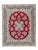 Hand-Knotted Oriental Rug in Red For Sale - Image 13 of 13