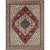 Handwoven Red/Beige Serapi Style Rug 8'7" X 11'1" For Sale - Image 10 of 10