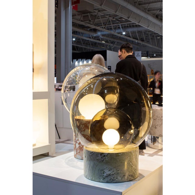 Contemporary Small Boule Lamp by Sebastian Herkner for Pulpo For Sale - Image 3 of 9