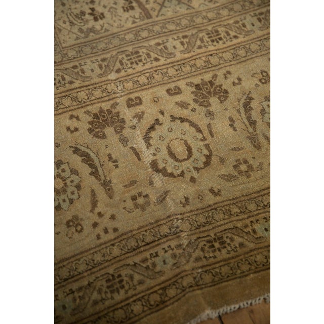 Antique Fine Distressed Tabriz Carpet - 10'2" x 13'4" For Sale - Image 13 of 16