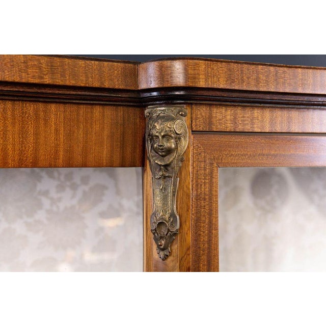 Mid-Century Baroque Style Showcase Cupboard For Sale - Image 10 of 16