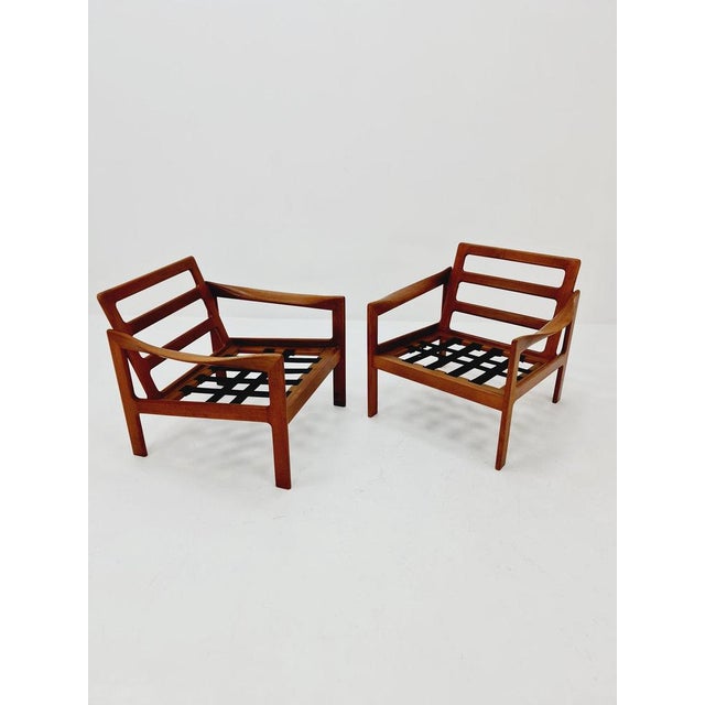 Mid-Century Easy Lounge Chair in Teak by Illum Wikkeslo Eilersen, 1960s For Sale - Image 10 of 11