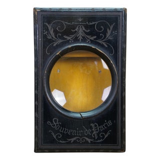 Antique French Napoleon III Stereo Graphoscope Looking Glass Photo Magnifier For Sale