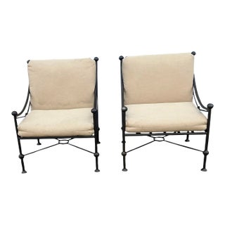 Kreiss Bermuda Patio Lounge Chairs Set of 2 For Sale