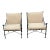 Kreiss Bermuda Patio Lounge Chairs Set of 2 For Sale