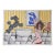 Nude and Poodle Dog Interior Matisse Expressionism Pop Art Surrealism Gray Yellow White Red Original Painting by Cleo Plowdenn For Sale