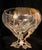 This exquisite antique centerpiece consists of a heavy crystal bowl held by an ornate silver-plated stand. The base...