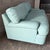 1980s Postmodern Teal Leather Loveseat by Directional Furniture. Circa 1980s. For Sale - Image 5 of 18