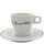 Vintage Le Grand Colbert Paris Restaurant Demitassse Cup & Saucer For Sale - Image 9 of 12