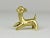 A lovely fawn / baby deer sculpture made of brass from the 1950s. Designed by Walter Bosse, executed by Hertha Baller,...