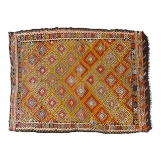 Oushak Antique Kilim Rug For Sale