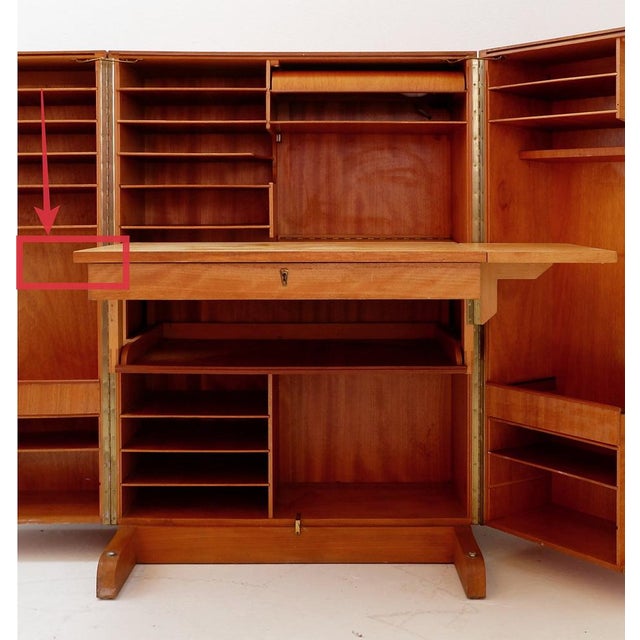 Magic Box Desk attributed to Mummenthaler & Meier, Switzerland, 1955 For Sale - Image 9 of 16