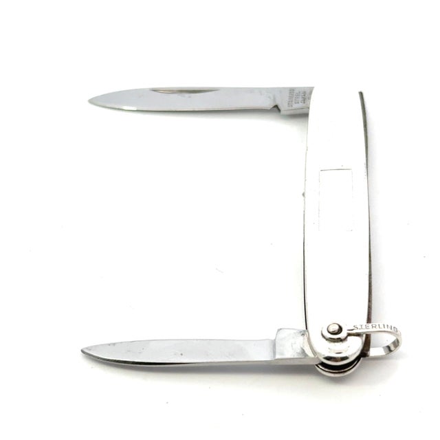 Tiffany & Co Estate Pocket Knife Sterling Silver 15 Grams Estate For Sale - Image 10 of 10