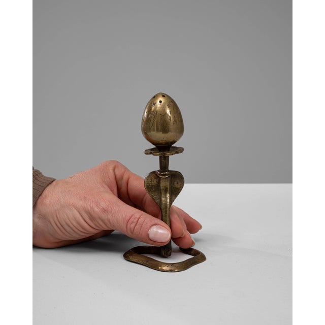 20th Century French Incense Holder Brass Snake Stick Burner For Sale - Image 17 of 18