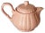 Mid-Century Pink Teapot in Ceramic for Les Salins, France For Sale