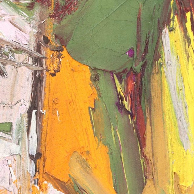 1990s Jack Meanwell Oil Painting on Canvas, 1993 For Sale - Image 5 of 7