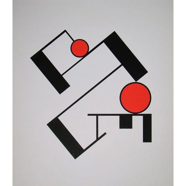 1920s Composition Screen Print by Erich Buchholz, 1920 For Sale - Image 5 of 12