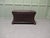 Animal Skin Large Regency Waisted Leather Ottoman For Sale - Image 7 of 8