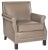 The distinguished chair, with slender frame, roll arms and silver nailhead details, is a fireside classic revved up with...