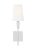 Transitional Thomas O'Brien by Visual Comfort Studio Beckham Classic Sconce, Silver For Sale - Image 3 of 3