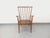 Vintage 1960s armchair in beech wood, by Baumann, Belvoir model, commonly known as the Fan model, produced from 1965...