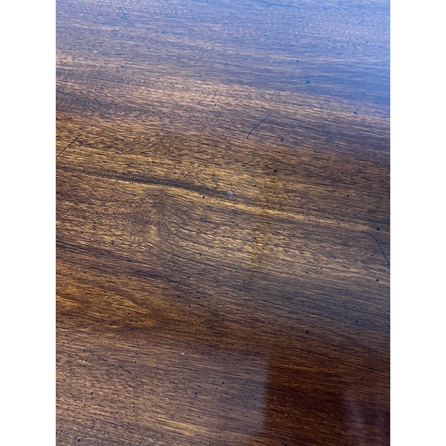 Late 20th Century Henredon Aston Court Collection Walnut, Myrtle & Ash Burl Double Dresser - Surrey Finish For Sale - Image 14 of 15