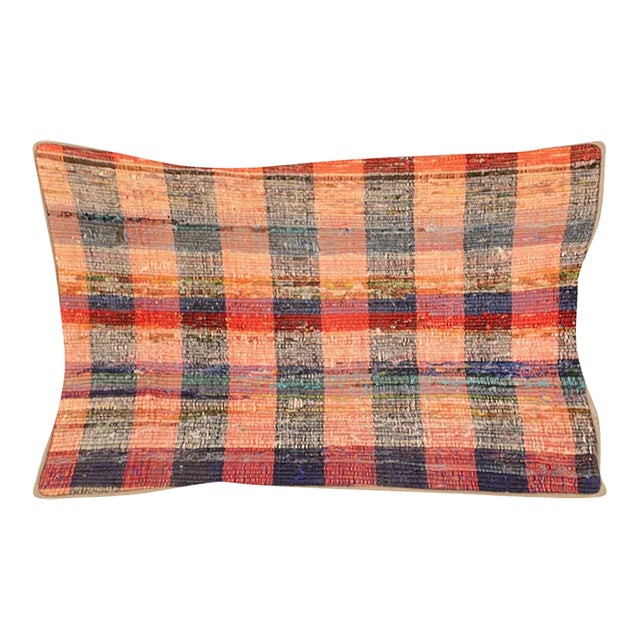 1960s Turkish Rag Pillow For Sale