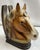 Add timeless Mid-Century Modern style to your home library or office with this **Vintage MCM Ceramic Horse Head Bookends –...